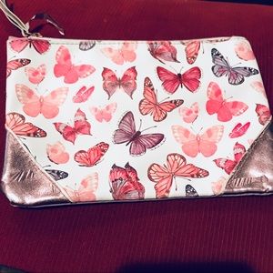 Butterfly makeup bag